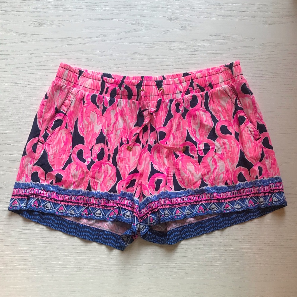 Lilly Pulitzer Katia Flamingo Shorts